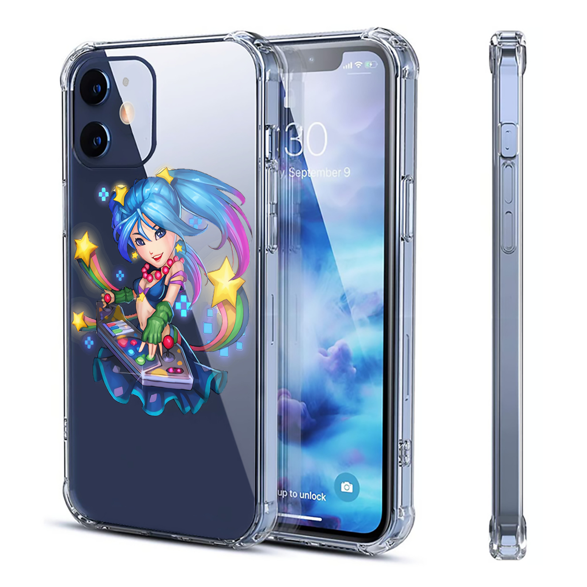 （画像用） リーグ・オブ・レジェンド League of Legends LOL 【iPhone 12シリーズ対応】透明スマホケース（クリアソフトケース）